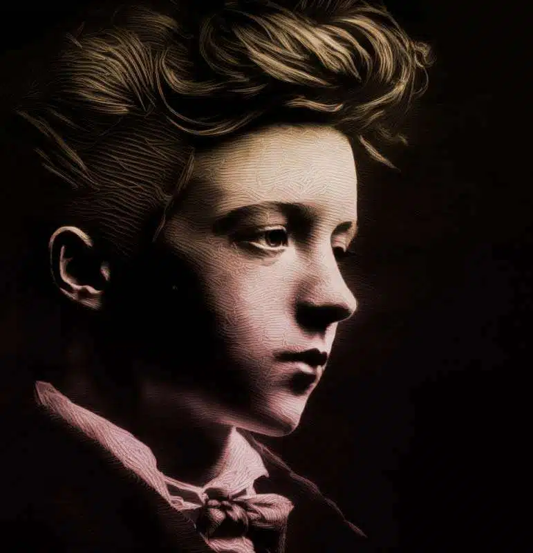 portrait arthur rimbaud