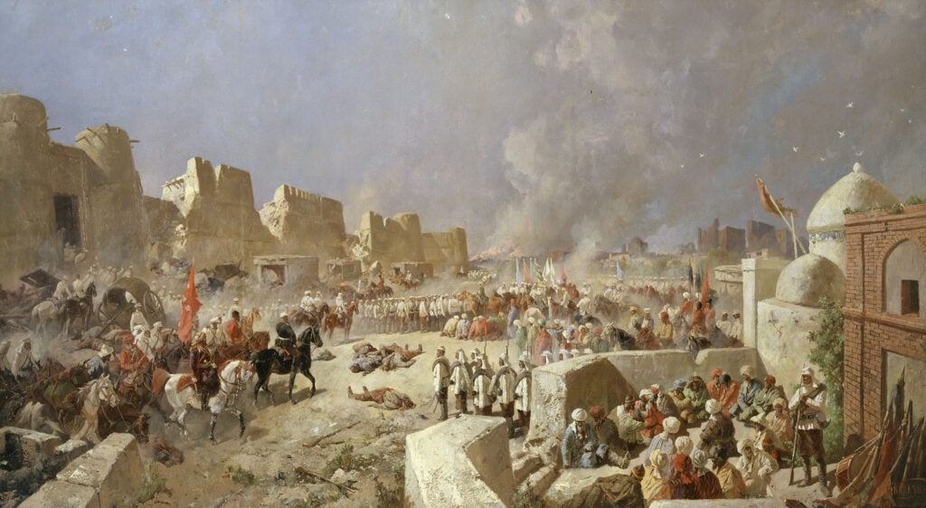 karazin entry of russian troops into samarkand 1868