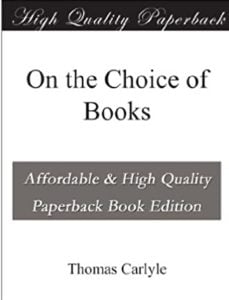 on the choice of books